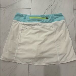 White Athleta Skirt